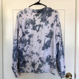 SUMMER FRIDAYS-inspired Cloud Tie Dye Sweater | S